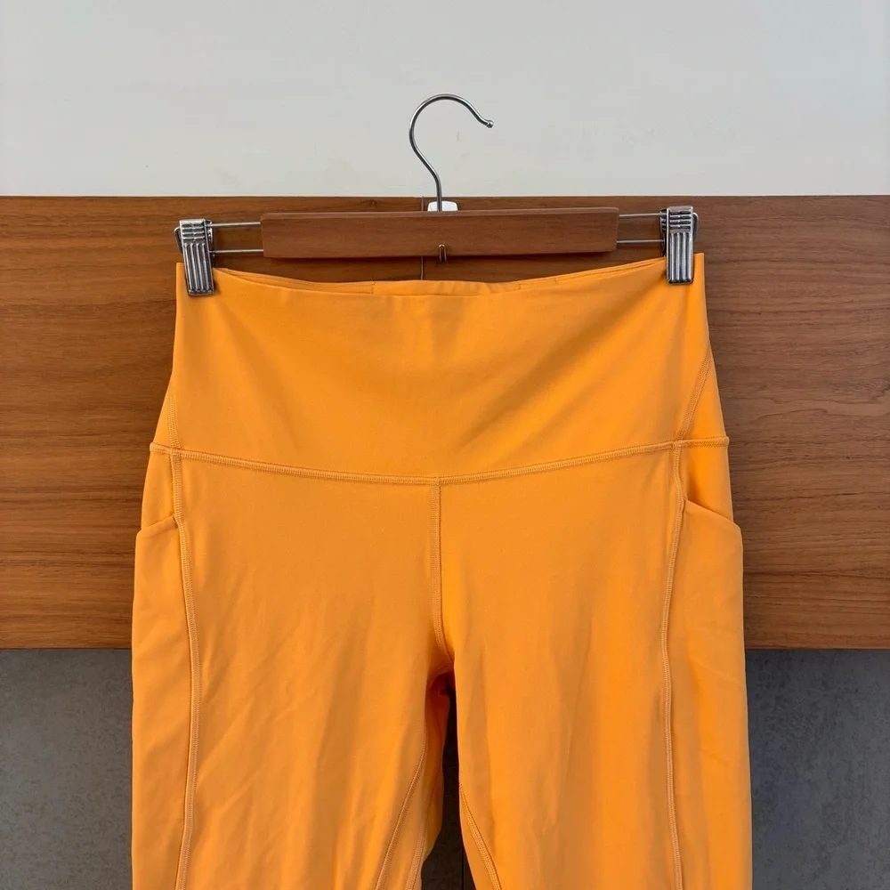 Lululemon Align High-Rise in Mango Dream 25’ Size 10 - Picture 4 of 11